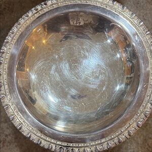 Elegant Silver candy dish